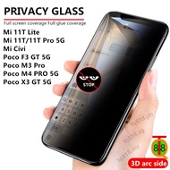 Redmi Note 11 Pro 5G/Redmi 10 Prime/Xiaomi Mi 11T Civi Pro Lite/Xiaomi Mi Poco M4 M3 F3 GT 5G/Screen protector / mobile phone screen tempered film / tempered glass protective film