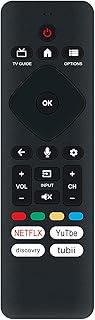 URMT26CND002 Voice Search Replace Remote Work for Philips Google TV 5PUL7552/F7 50PUL7672 50PUL7672/
