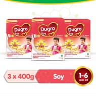 Susu Dumex Dugro Soy (400g x 3) susu formula susu budak susu untuk umur 1-6 tahun susu kanak-kanak 4