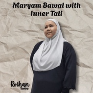 Maryam Bawal with Inner Tali (Chiffon) - Bidang 45"