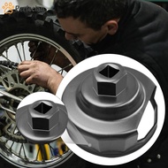 [Perfeclan] Alloy Chrome Vanadium Steel Oil Filter Wrench 76mm Socket for Motorcycle Repair and DIY 