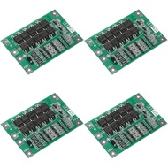 4PCS 3S 40A BMS 11.1V 12V 12.6V 18650 Lithium Battery Protection Board with Balance Li-ion Lithium B