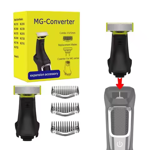 Multifunctional Shaver Replacement Blades Compatible with Norelco Multigroom 3000 5000 7000 9000 Ser
