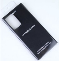 SAMSUNG NOTE20 ULTRA LEATHER COVER 原裝皮套黑色