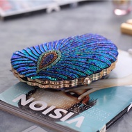 EGAT Store Japanese Style Beaded Embroidery Clutch - Elegant Sequin Evening Bag for Cheongsam - Handcrafted in Malaysia