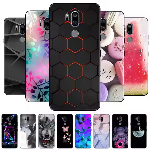 For LG G7 ThinQ Case Soft Silicone Phone Case Cover For LG G7 ThinQ G710 G7+ G7 Plus LGG7 TPU Bumper