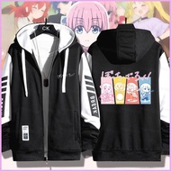 BOCCHI THE ROCK Gotoh Hitori anime zipper Hoodie coat jacket Unisex Top