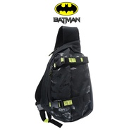 🦸New! DC Batman Logo Sling Backpack / Beg Silang Kids Crossbody Shoulder Outdoor Bag
