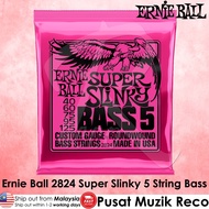 Ernie Ball 2824 Super Slinky 5 String Electric Bass Guitar String 40-125
