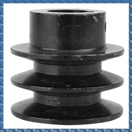 (FTQN) Double V Belt Pulley for 20mm Bore Groove Pulley A Belt for 168F 170F GX110 GX120 GX160 GX200