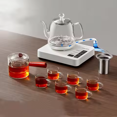 1350W Automatic Bottom Electric Kettle Temperature Control Electric Kettle Home Tea Brewing Machine 