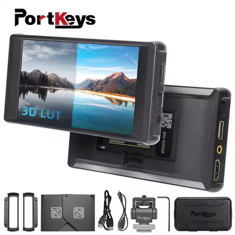 Portkeys PT6 5.2 inch Monitor Touch Screen 3D LUT 600nit 1080P 4K Display Field Mointor for Live Str