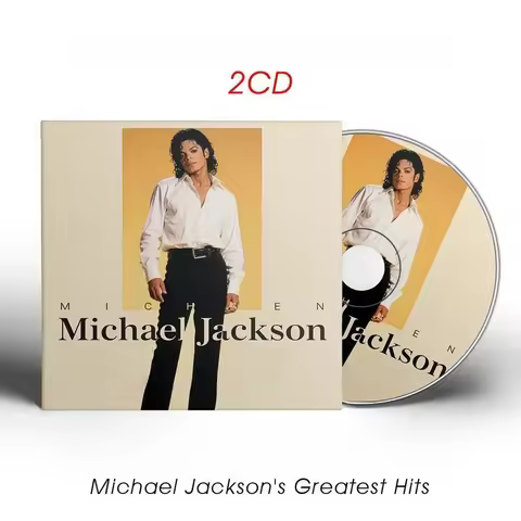 Michael Jackson Greatest Hits CD - King of Pop Classic Songs Music Disc for Car & Collection, Timele