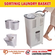 【Sorting Laundry Rack】2/3 tier Laundry basket/clothes Rack