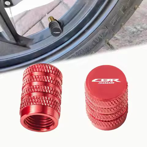 2Pcs Motorcycle Accessories Tire Valve Air Port Stem Cover Caps For HONDA CBR500R CBR 500R cbr 500r