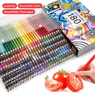 Brutfuner 180 Colors Oil Pencils Set 48/72/120/180 Colors Professional  Painting Sketching Art Suppl