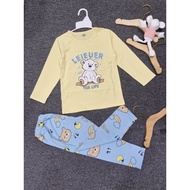 LEIEUER 1320 yellow long-sleeved baby girl outfit