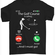 Golf Calling Golf Player Golf Fun Men's T-Shirt Pure Cotton T-Shirt