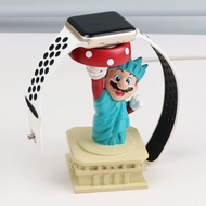 Statue of Liberty Mario Compatible iwatch Apple Watch Charger Stand Huawei Watch Charging Dock Base 