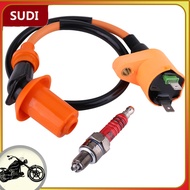 Sudi Ignition Coil and Spark Plug for GY6 50CC 125CC 150CC Scooter ATV