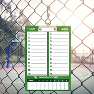 1pc Dry Erase Coaches Clipboard, Includes 1 Baseball Coach Board, 1 Dry Erase Marker, 1 Pen Holder And 1 Metal Chain Ring Carabiner