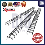 Wire O Binder | Double Ring Wire O | Double Wire Binding 34 Loops 3:1 A4 Black, White, Silver