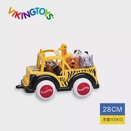 【瑞典 Viking toys】Jumbo動物吉普車-28cm 81268