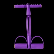 GREATESKOL 2PCS Resistance Band Trainer, 6 Tube T Handle Pedal Resistance Band, Durable Dual Foot Pe