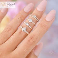 TALA by Kyla Silver Promise Rings with Giftbox Packaging