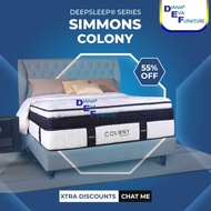 kasur simmons colony springbed ( kasur only ) - 200x200