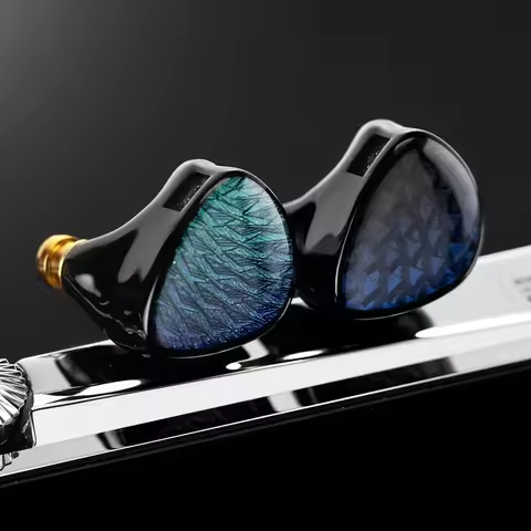 Kinera Celest Wyvern Black Remaster Gaming Wired HIFI In-ear Earphones 10mm LCP 2.0 Dynamic Driver H