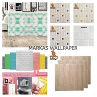 IT339 Wallpaper Foam Bata Wallpaper foam Kayu Wallpaper Foam Tebal 70c