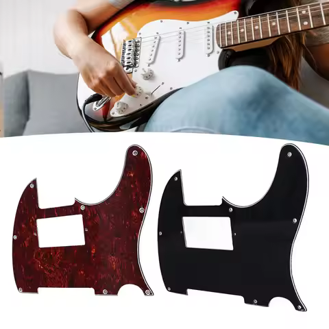 Guitar Pickguard PVC Anti Scratch Decorative Noise Reduction Guitar Guard Plate for Fender Telecaste
