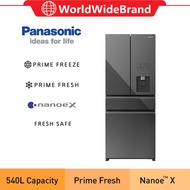 Panasonic 583L PRIME+ Edition Premium 4-Door Refrigerator NR-YW590YMMM Fridge PetiAis Peti Sejuk 电冰箱