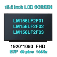 15.6 inch Laptop LCD Screen LM156LF2F01 LM156LF2F02 LM156LF2F03 40 pin HP 15-EC 40pins