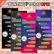 🔥BUNTING 7 TERAS KPM