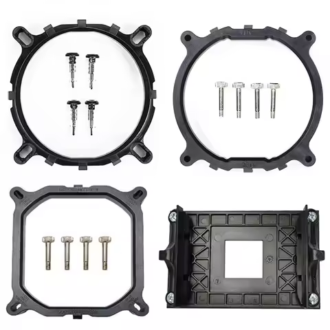 JUMPEAK CPU Cooler Mounting Base Bracket Holder For AMD Ryzen AM4 Intel LGA 1700 1150 1151 115x 1366