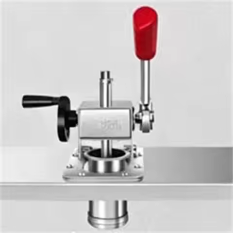 Premium Quality Manual Spaghetti Gelato Extruder Mont Blanc Ice Cream Chestnut Puree Press Machine