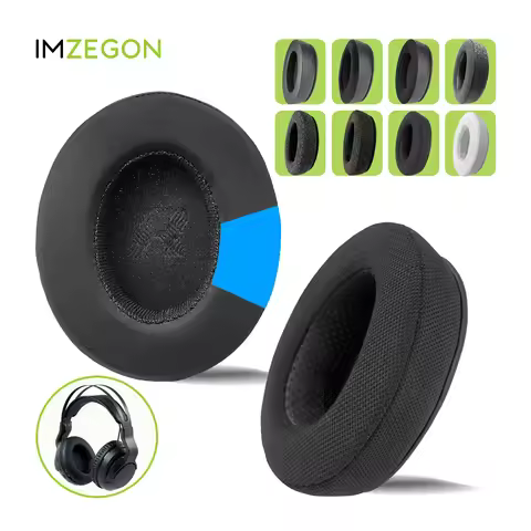 IMZEGON Replacement Earpads for Roccat Elo 7.1 AIR, 7.1USB, X STEREO Headphones Ear Cushion Sleeve C