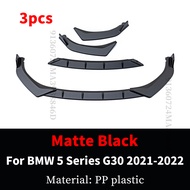 ชุดลิ้นต่อกันชนหน้ารถป้องกันคางรุ่น G30อุปกรณ์ป้องกันสำหรับ BMW ปี540i 525i 530i M 5 Series 2021 202