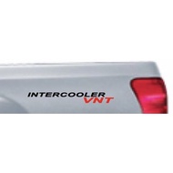( Ready Stock) S55# 2pcs Toyota Hilux Intercooler VNT logo vinyln decals sticker