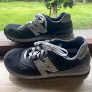 New Balance 574 Original Unisex Navy Blue Preloved Size 40 Sepatu Sneakers