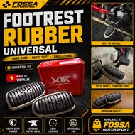 X1R FOOTREST CNC FORGED UNIVERSAL VIETNAM X1R PEMIJAK KAKI VIETNAM GETAH FOOTREST X1R