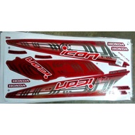 STICKER HONDA ICON(1) RACING MALL