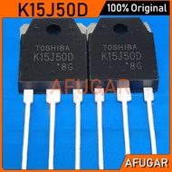 2PCS Original K15J50D TK15J50D TO-3P 15A/500V N-channel MOSFET Transistor new 1K6Z