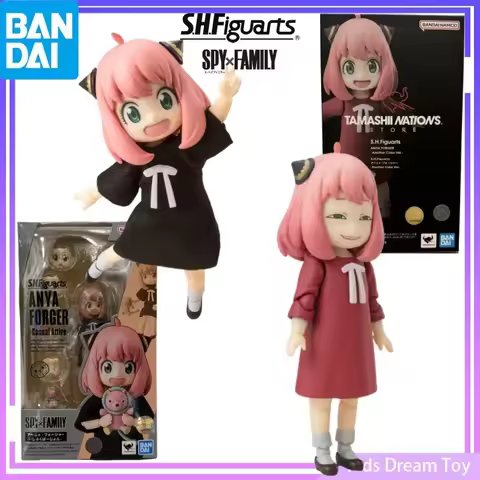 Bandai in Stock Original Shf SPY×FAMILY Anime Anya Forger -Casual Attire- & TNT Limited-Another Colo