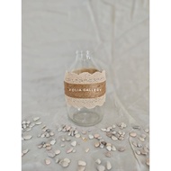 FG - Marissa Vase, Rustic Flower Vase, Scandinavian Flower Vase, Glass Flower Vase, Minimalist Flowe