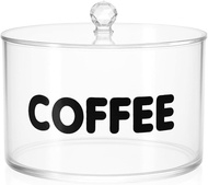 NOKI Acrylic Coffee Pod Holder - Clear K Cup Organizer with 4 Drawers Coffee Pod Organizer for Espre