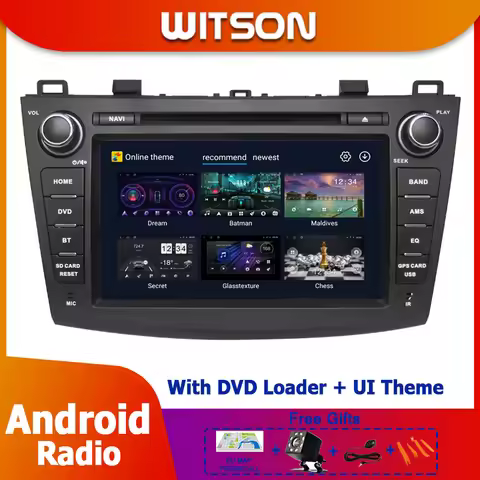 8" Car Radio Screen OEM DVD Loader For Mazda 3 BL 2009-2013 Android Car DVD Multimedia Stereo Player