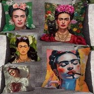 F-FridaS-S K-KahloES Throw Pillow Case For 55x55cm 40x40cm 45x45cm 50x50cm 30x30cm Square Office Pil